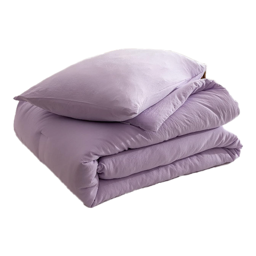 The most beautiful color purple comforter